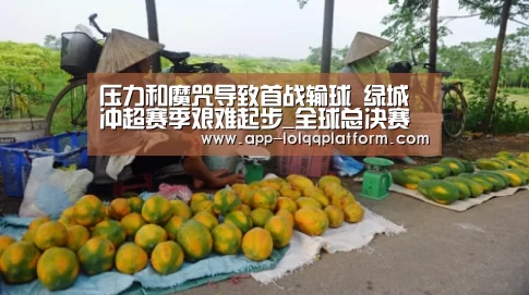 压力和魔咒导致首战输球 绿城冲超赛季艰难起步_全球总决赛官网(图2) 世界赛官网